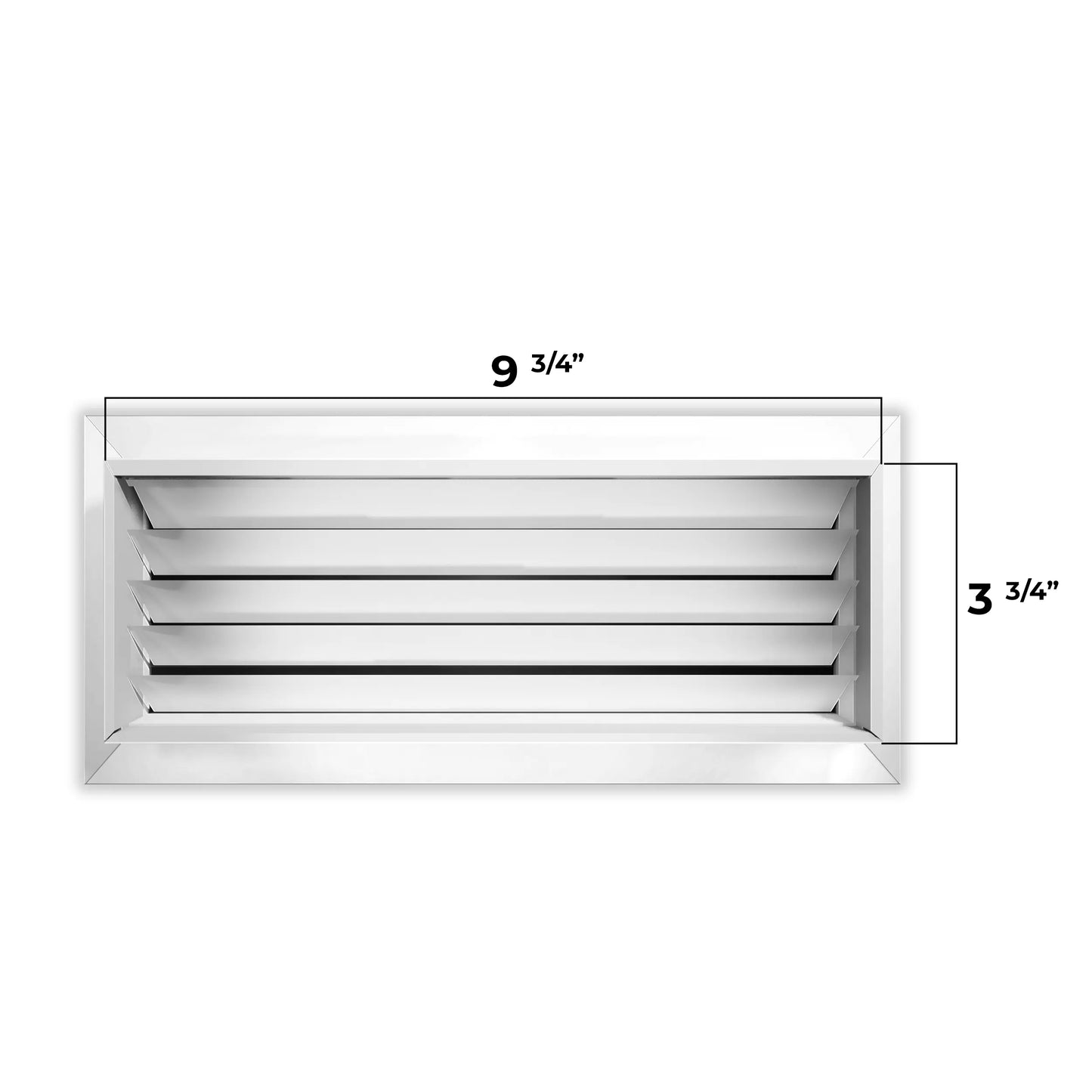 Rejilla de aire de retorno de aluminio blanco de 10x4 | Rejillas de Ventilación HVAC - MAIER INTERNACIONAL