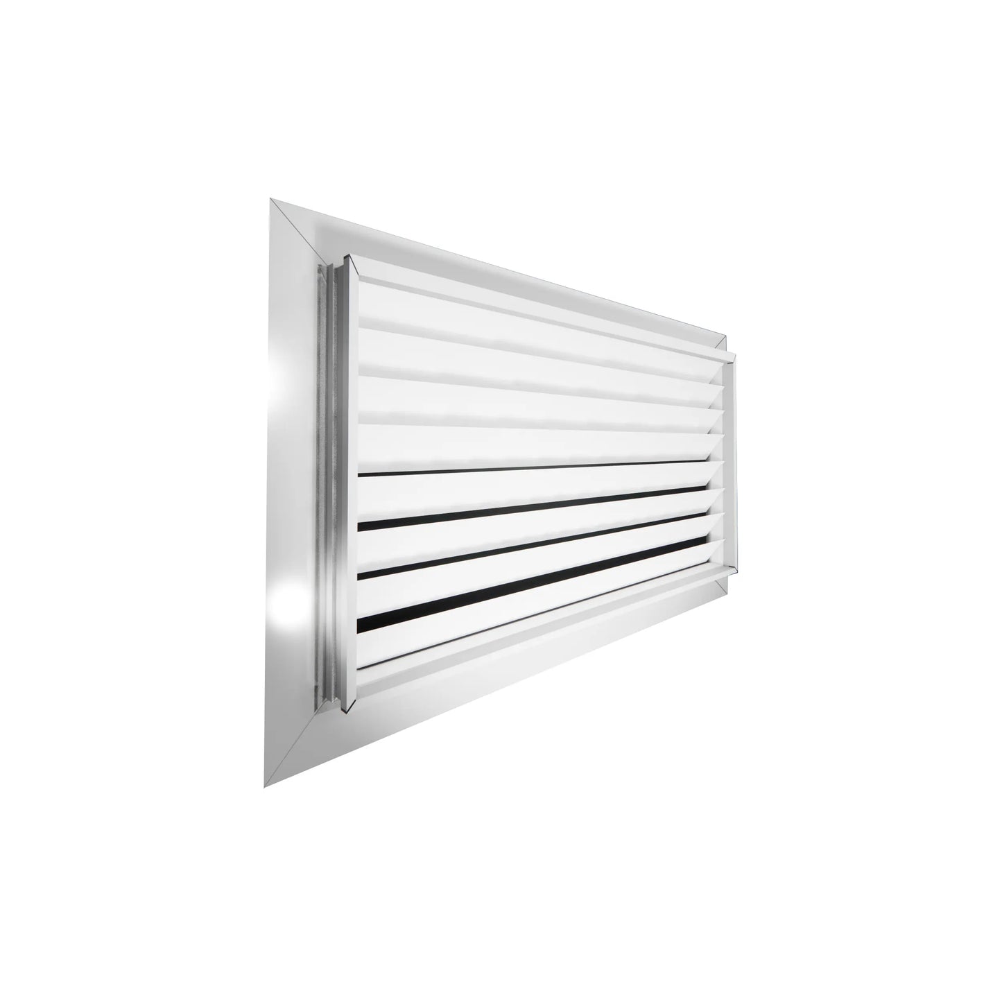 Rejilla de aire de retorno de aluminio blanco de 10x6 | Rejillas de Ventilación HVAC - MAIER INTERNACIONAL