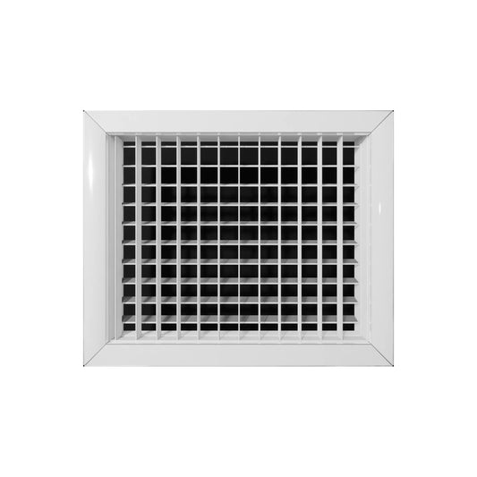 Cubiertas de ventilación de aire 10X8 Rejilla de pared HVAC - Cubierta de rejilla de ventilación de suministro - Ventilación de pared de aluminio resistente a la corrosión - MAIER INTERNACIONAL