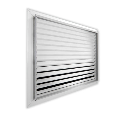 12x10 Aluminium White Return Air Grille