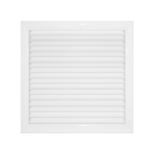 12x12 Aluminium White Return Air Grille| Grille HVAC Vent Covers - MAIER INTERNACIONAL