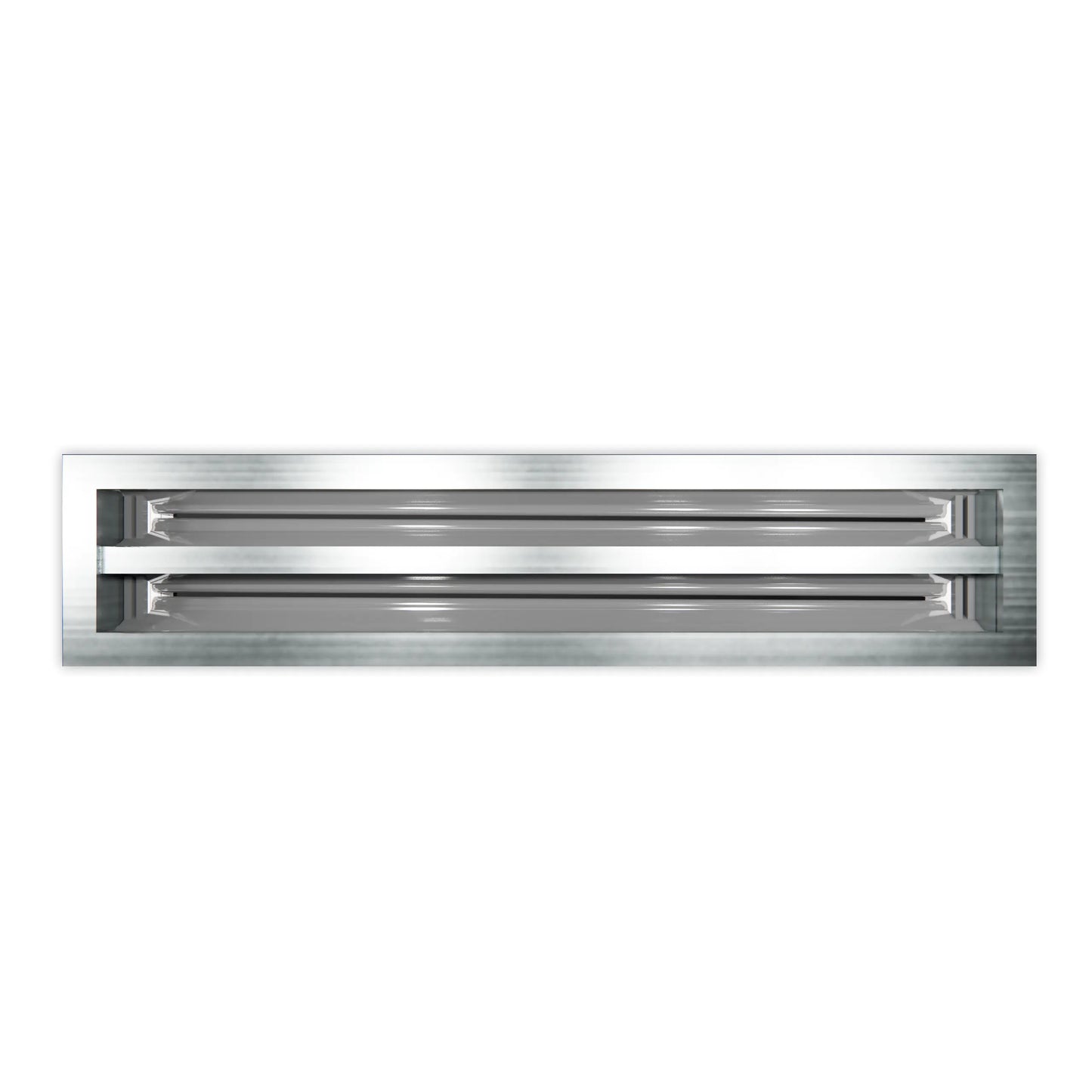 12x4 Modern AC Vent Cover - Decorative White Air Vent - Standard Linear Slot Diffuser 99,9% Aluminium - MAIER INTERNACIONAL