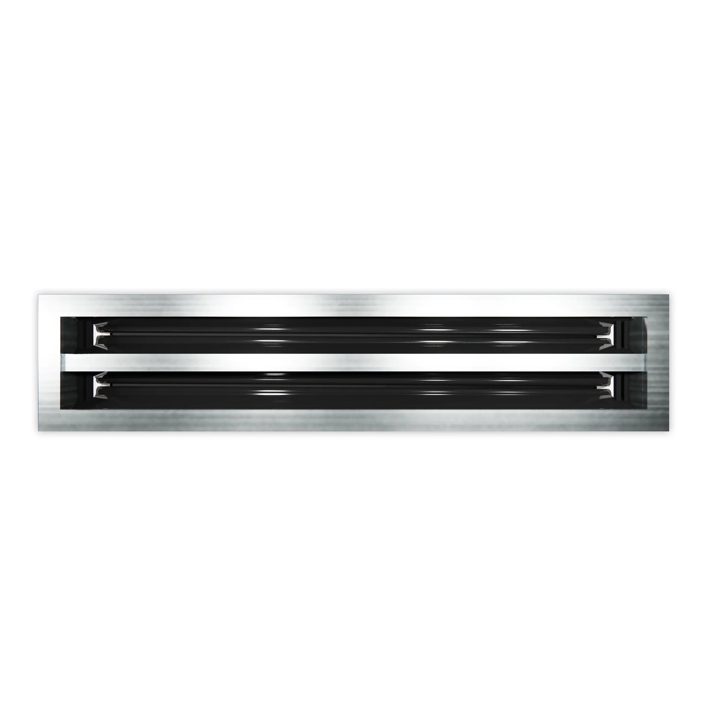 12x4 Modern AC Vent Cover - Decorative White Air Vent - Standard Linear Slot Diffuser 99,9% Aluminium - MAIER INTERNACIONAL