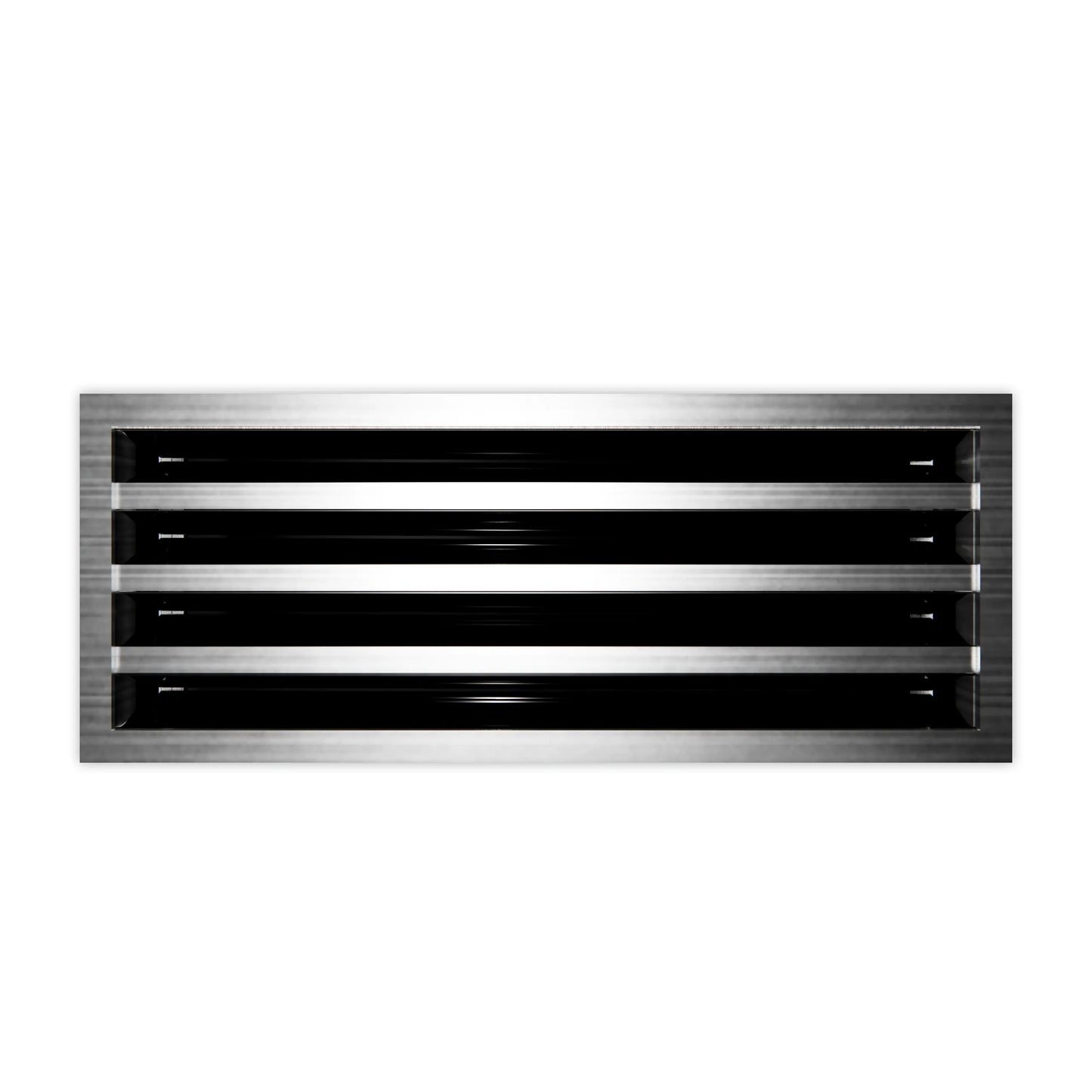 12x6 Modern AC Vent Cover - Decorative White Air Vent - Standard Linear Slot Diffuser 99,9% Aluminium - MAIER INTERNACIONAL