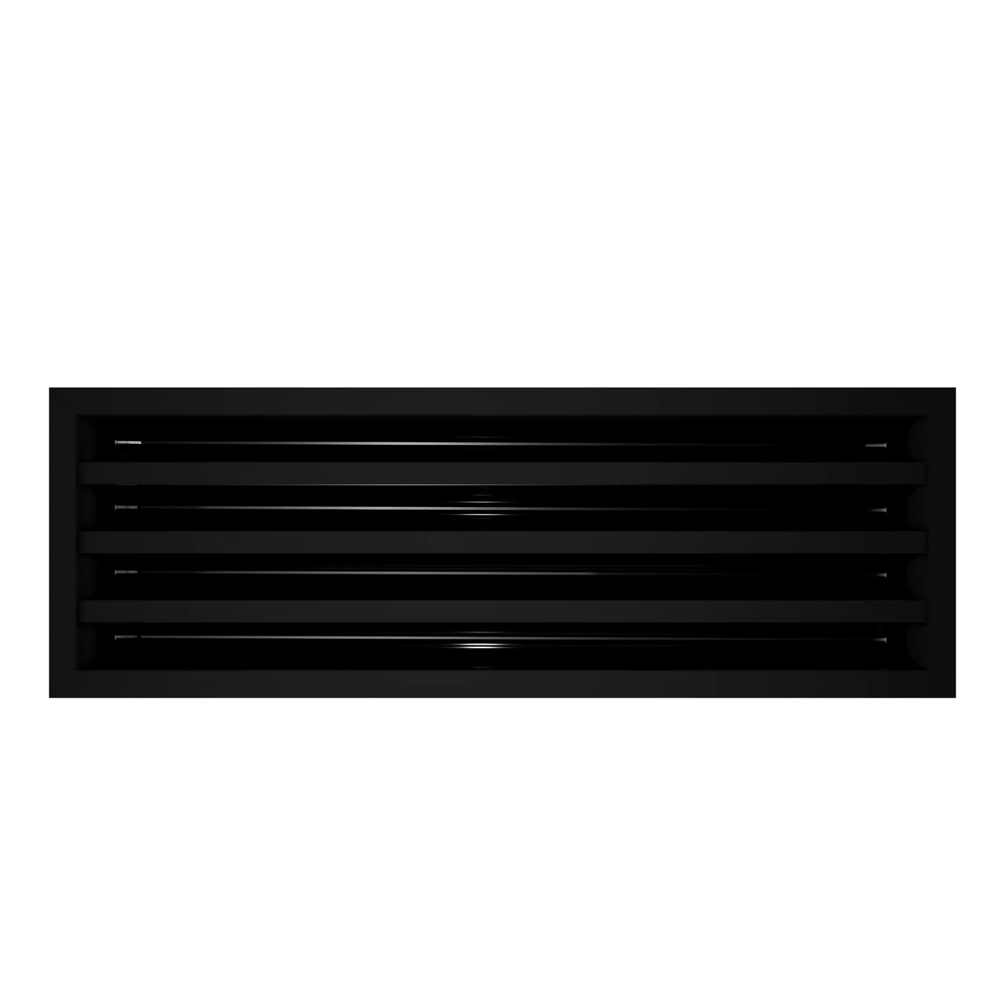 14x6 Modern AC Vent Cover - Decorative White Air Vent - Standard Linear Slot Diffuser 99,9% Aluminium - MAIER INTERNACIONAL