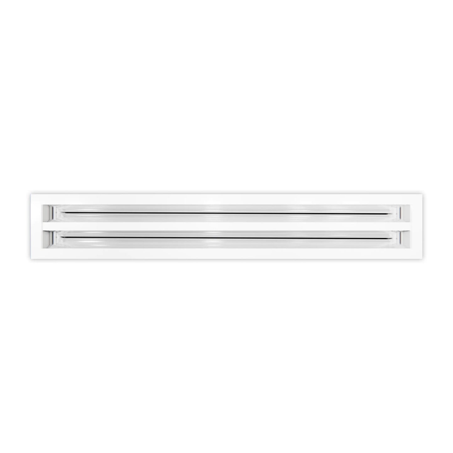 16x4 Modern AC Vent Cover - Decorative White Air Vent - Standard Linear Slot Diffuser 99,9% Aluminium - MAIER INTERNACIONAL