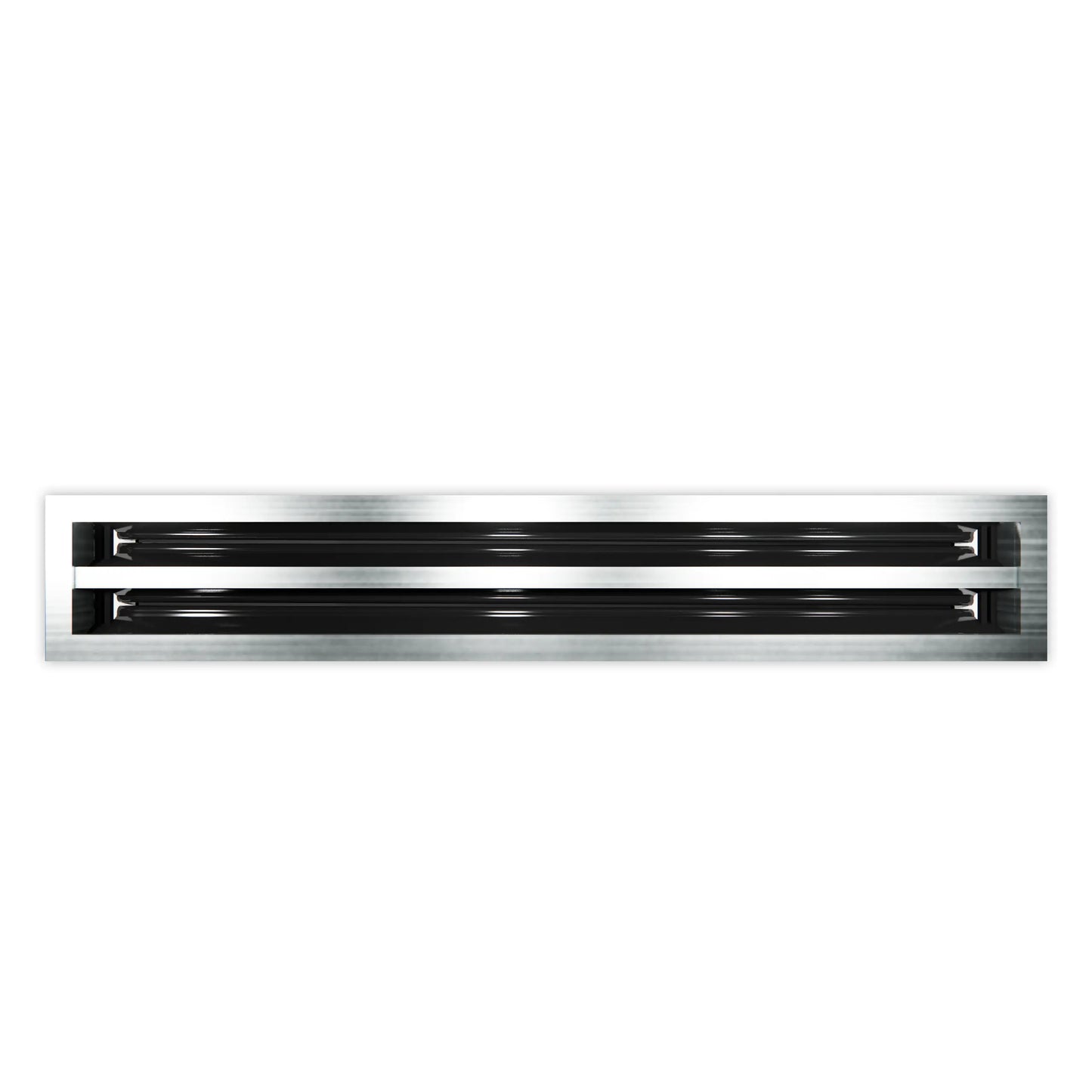 16x4 Modern AC Vent Cover - Decorative White Air Vent - Standard Linear Slot Diffuser 99,9% Aluminium - MAIER INTERNACIONAL