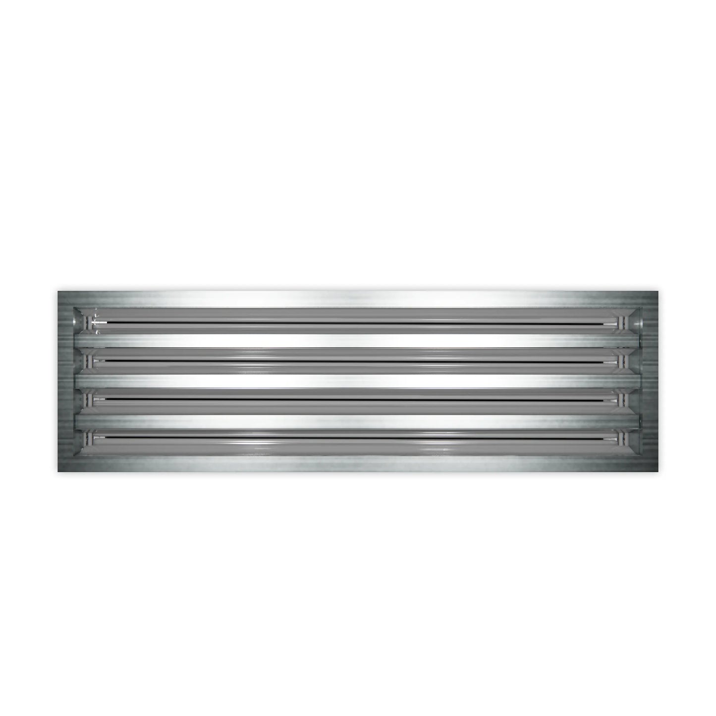 16x6 Modern AC Vent Cover - Decorative White Air Vent - Standard Linear Slot Diffuser 99,9% Aluminium - MAIER INTERNACIONAL