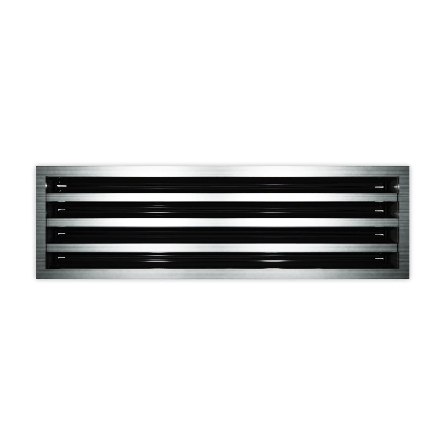 16x6 Modern AC Vent Cover - Decorative White Air Vent - Standard Linear Slot Diffuser 99,9% Aluminium - MAIER INTERNACIONAL