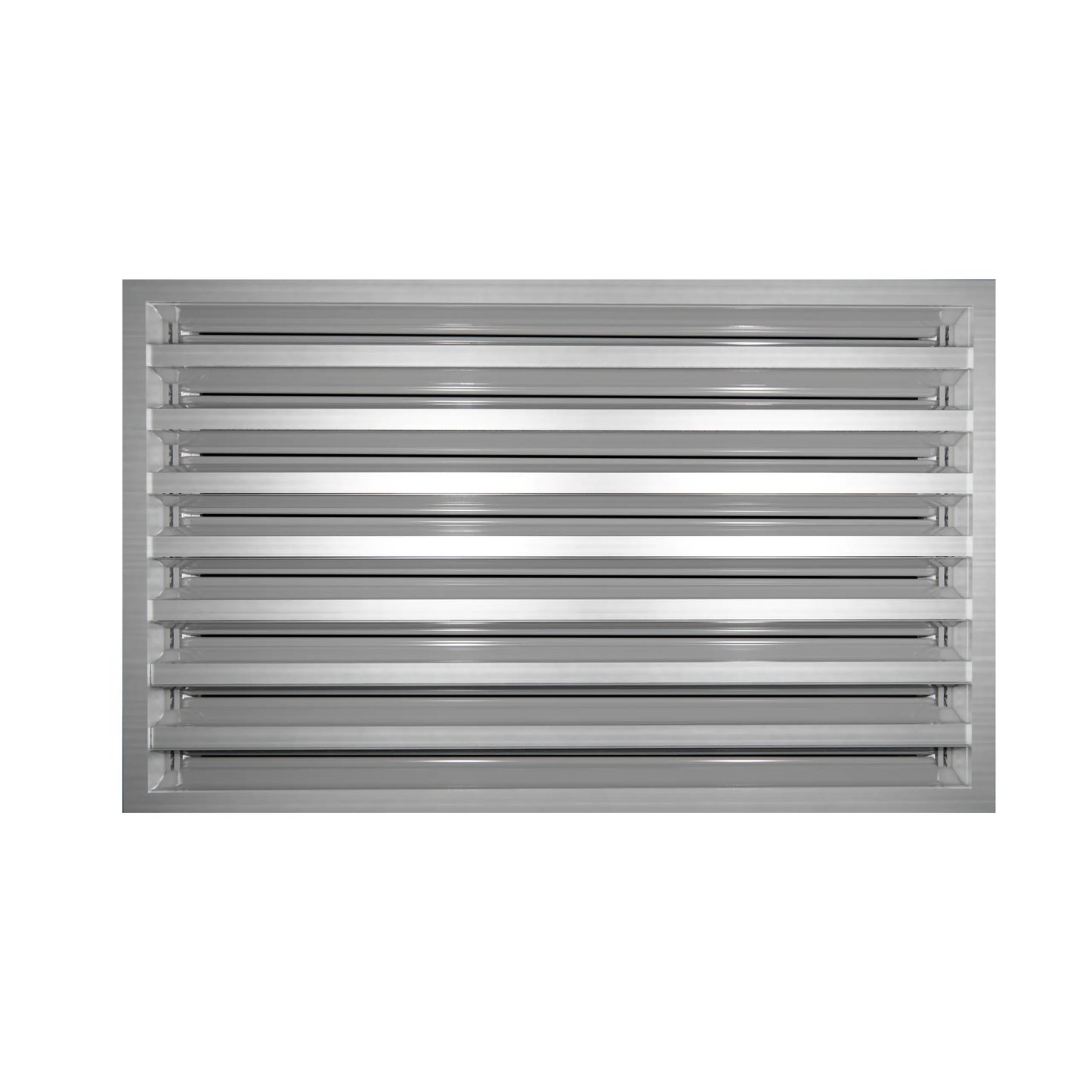 18x12 Modern AC Vent Cover - Decorative White Air Vent - Standard Linear Slot Diffuser 99,9% Aluminium - MAIER INTERNACIONAL