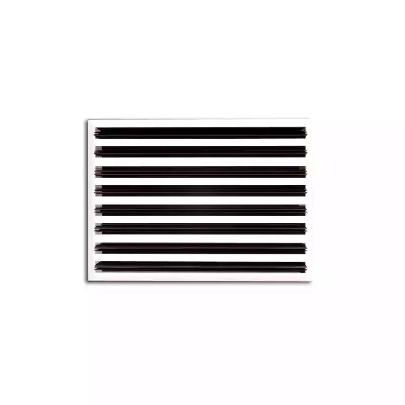 18x12 Modern AC Vent Cover - Decorative White Air Vent - Standard Linear Slot Diffuser 99,9% Aluminium - MAIER INTERNACIONAL