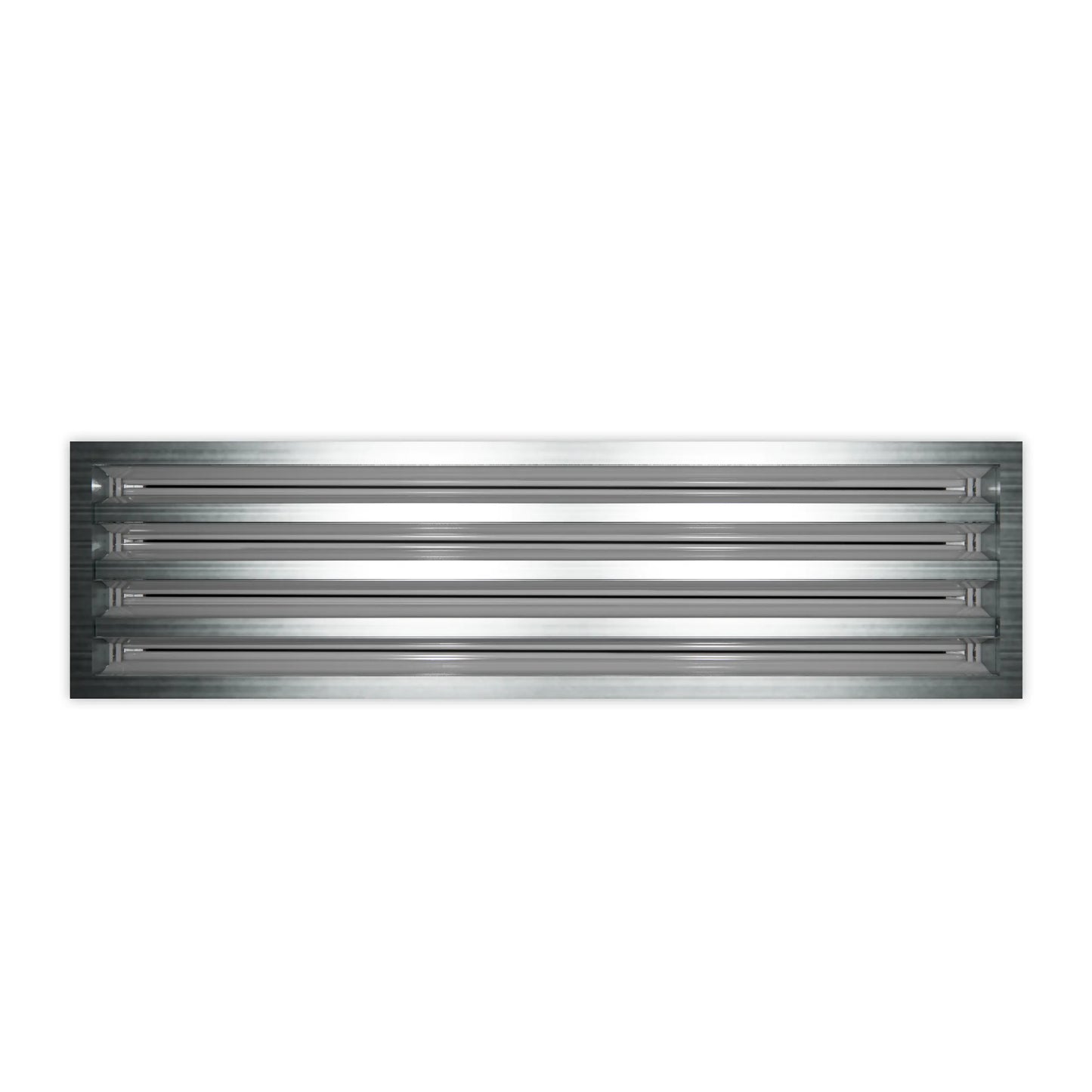 18x6 Modern AC Vent Cover - Decorative White Air Vent - Standard Linear Slot Diffuser 99,9% Aluminium - MAIER INTERNACIONAL