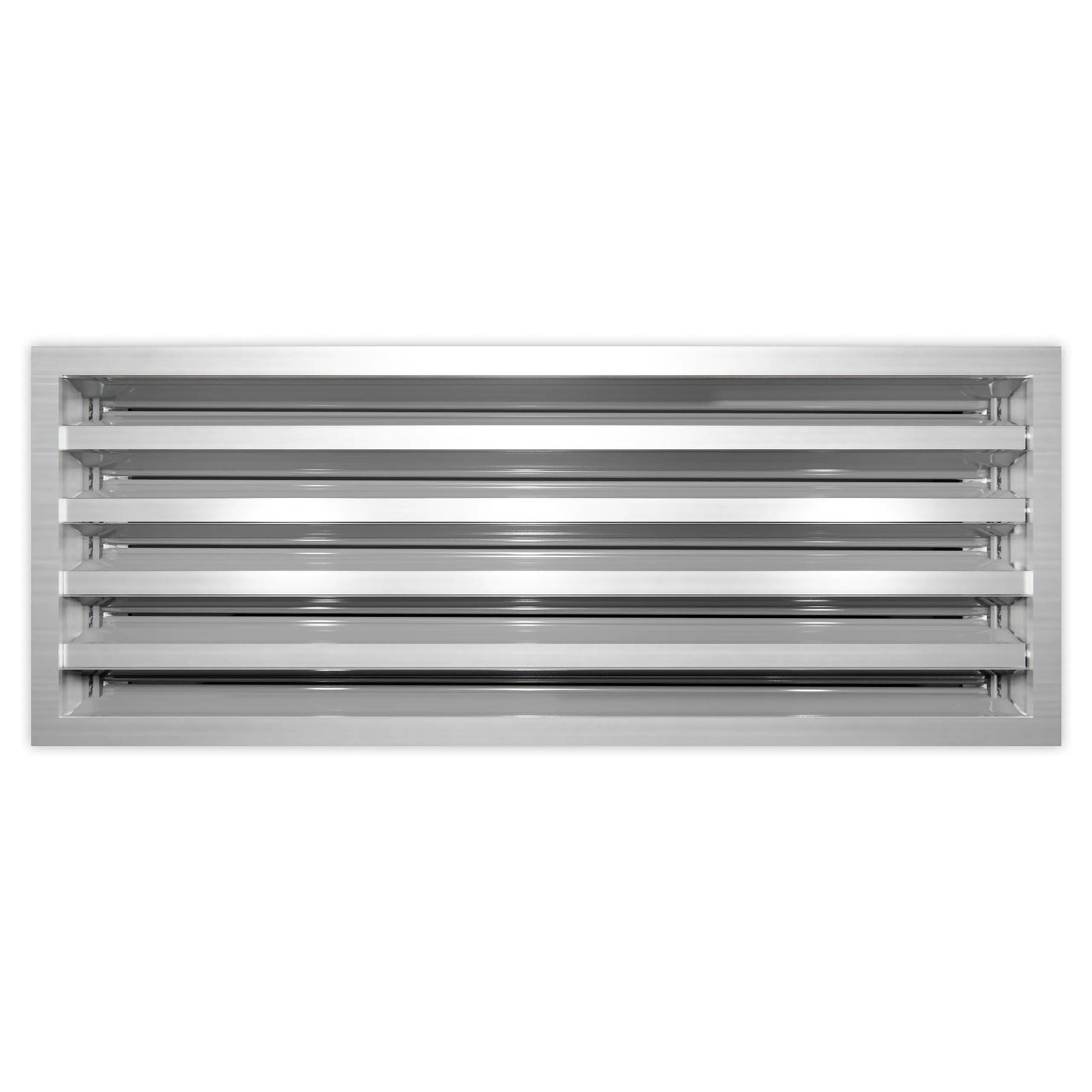 18x8 Modern AC Vent Cover - Decorative White Air Vent - Standard Linear Slot Diffuser 99,9% Aluminium - MAIER INTERNACIONAL