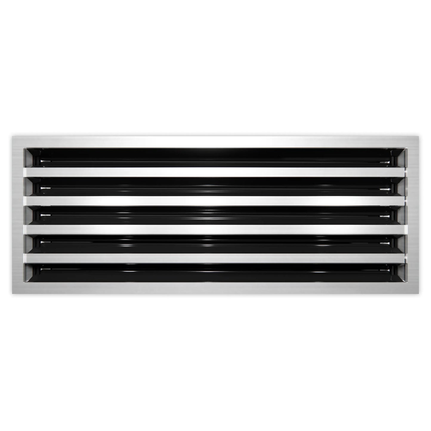 18x8 Modern AC Vent Cover - Decorative White Air Vent - Standard Linear Slot Diffuser 99,9% Aluminium - MAIER INTERNACIONAL