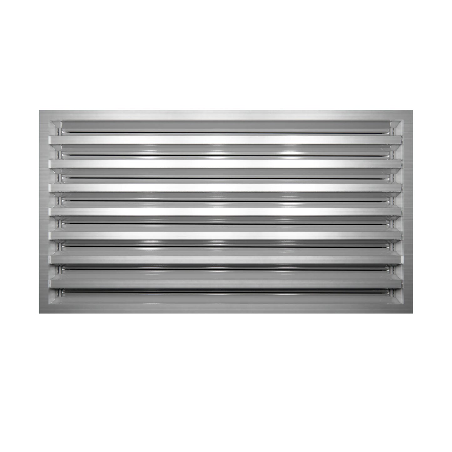 20x12 Modern AC Vent Cover - Decorative White Air Vent - Standard Linear Slot Diffuser 99,9% Aluminium - MAIER INTERNACIONAL