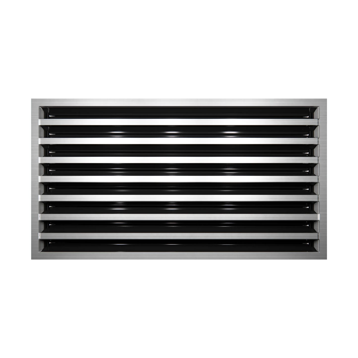 20x12 Modern AC Vent Cover - Decorative White Air Vent - Standard Linear Slot Diffuser 99,9% Aluminium - MAIER INTERNACIONAL