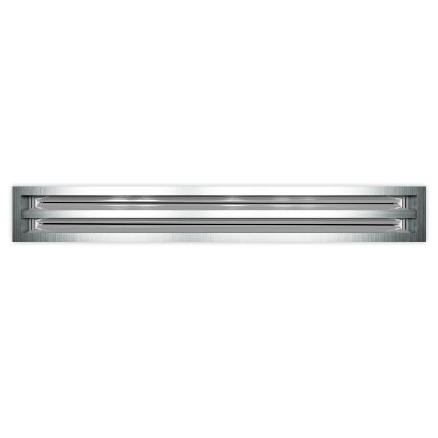 20x4 Modern AC Vent Cover - Decorative White Air Vent - Standard Linear Slot Diffuser 99,9% Aluminium - MAIER INTERNACIONAL