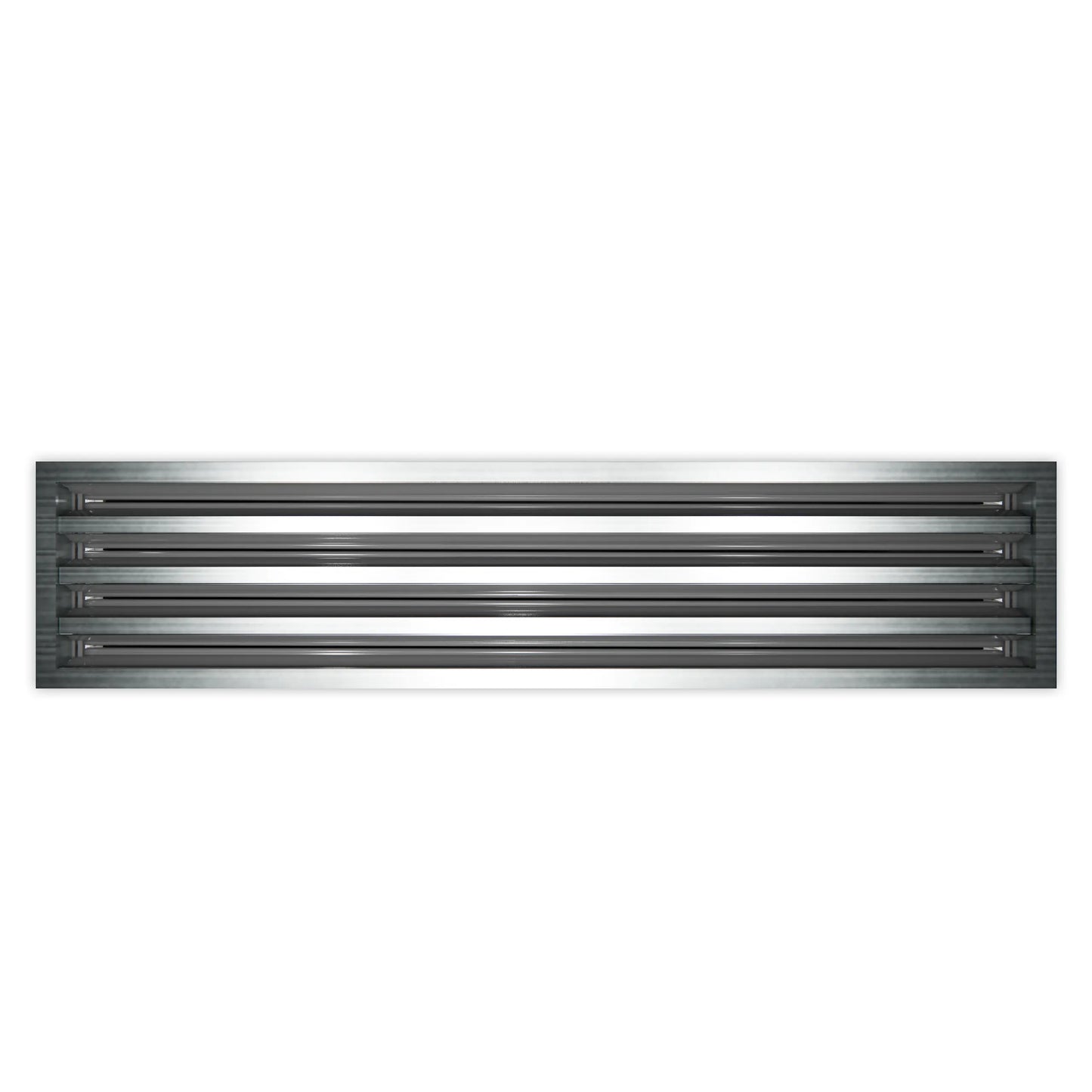 Tapa Ventila AC Moderna 22x6 - Ventila Decorativa Blanca - Difusor Ranura Lineal Estándar 99,9% Aluminio - MAIER INTERNACIONAL