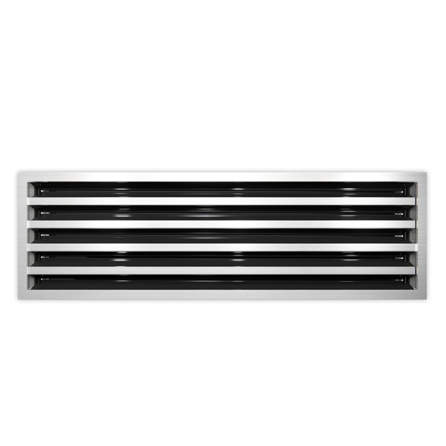 22x8 Modern AC Vent Cover - Decorative White Air Vent - Standard Linear Slot Diffuser 99,9% Aluminium - MAIER INTERNACIONAL