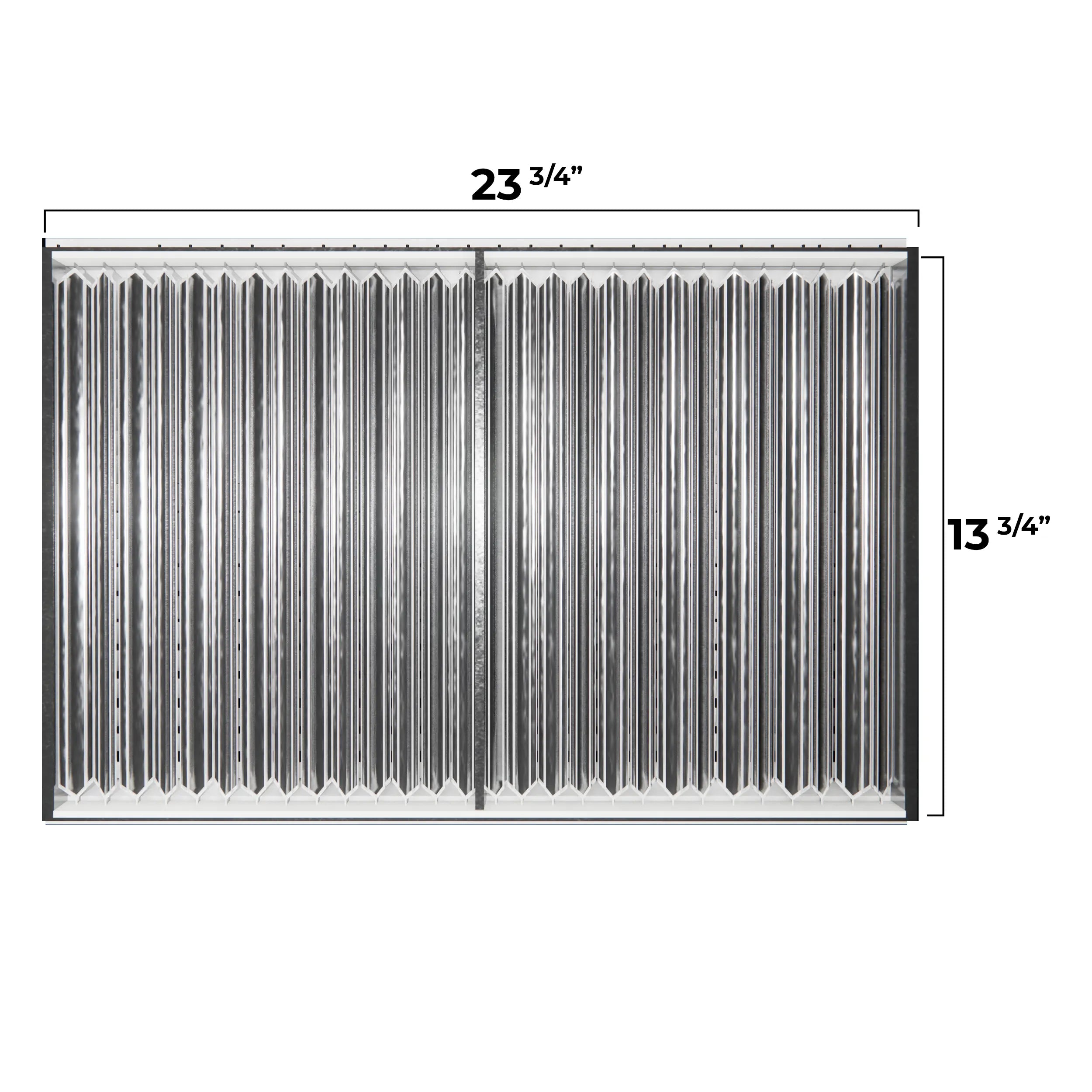 24x14 Aluminium White Return Air Grille Grille HVAC Vent Covers MAI   24x14detrasqccretorno.webp