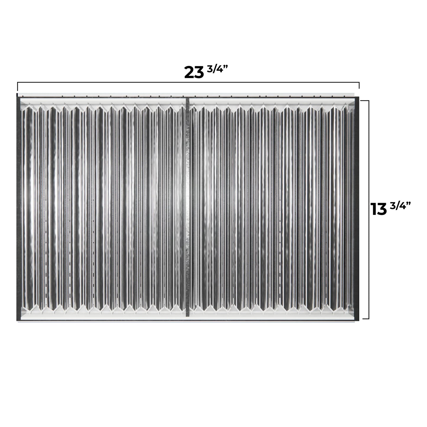 Rejilla de aire de retorno de aluminio blanco de 24x14 | Rejillas de Ventilación HVAC - MAIER INTERNACIONAL