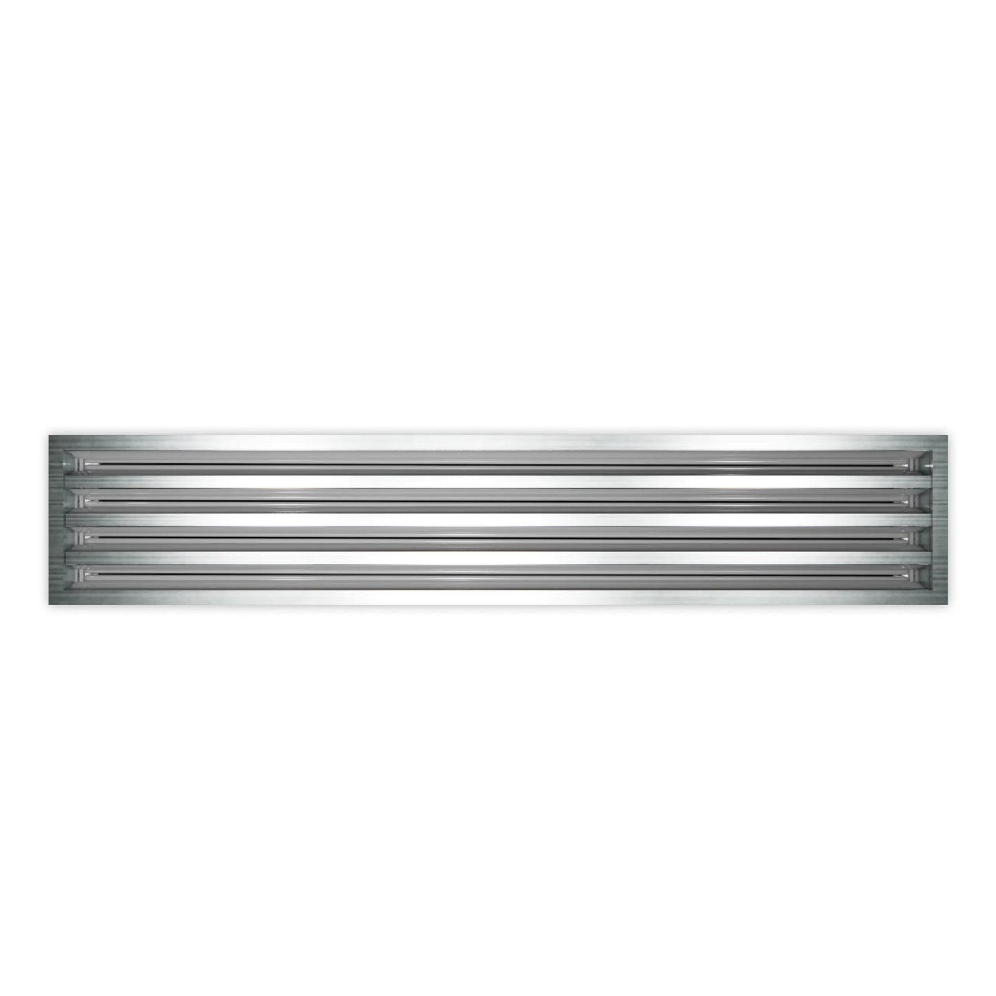 Tapa Ventila AC Moderna 26x6 - Ventila Decorativa Blanca - Difusor Ranura Lineal Estándar 99,9% Aluminio - MAIER INTERNACIONAL