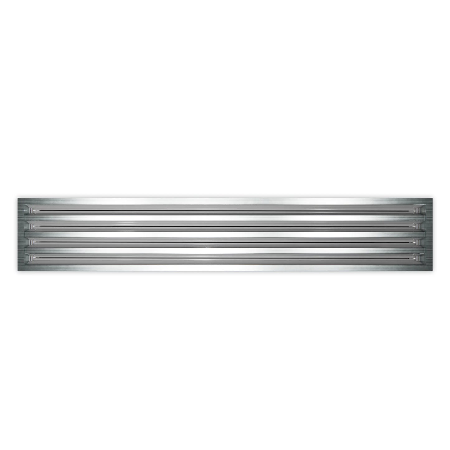 28x6 Modern AC Vent Cover - Natural Variation - Standard Linear Slot Diffuser 100% Aluminium - MAIER INTERNACIONAL