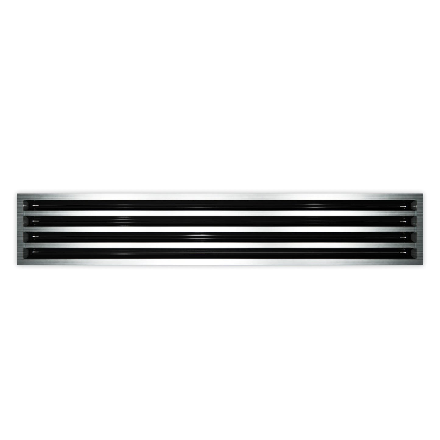 28x6 Modern AC Vent Cover - Natural Black AC Vent  - Rustproof 100% Aluminium - MAIER INTERNACIONAL