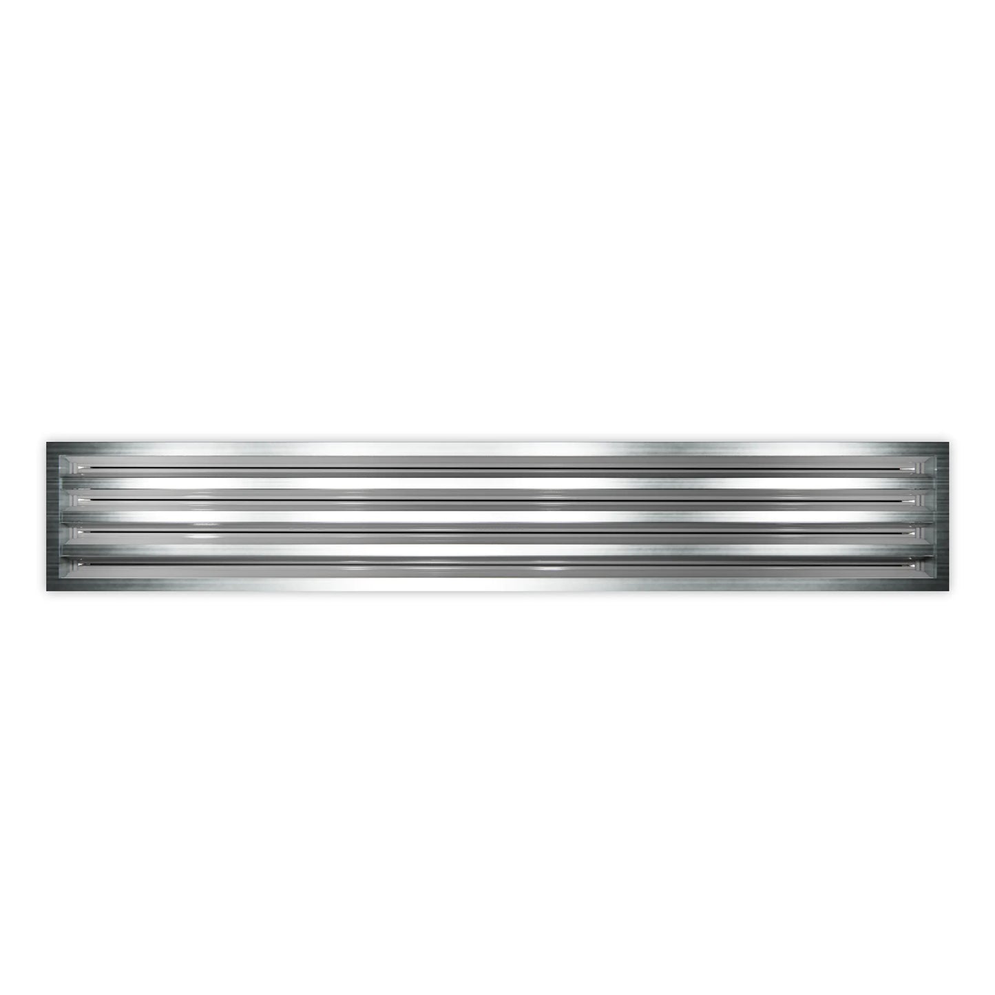 30x6 Modern AC Vent Cover - Decorative White Air Vent - Standard Linear Slot Diffuser 99,9% Aluminium - MAIER INTERNACIONAL