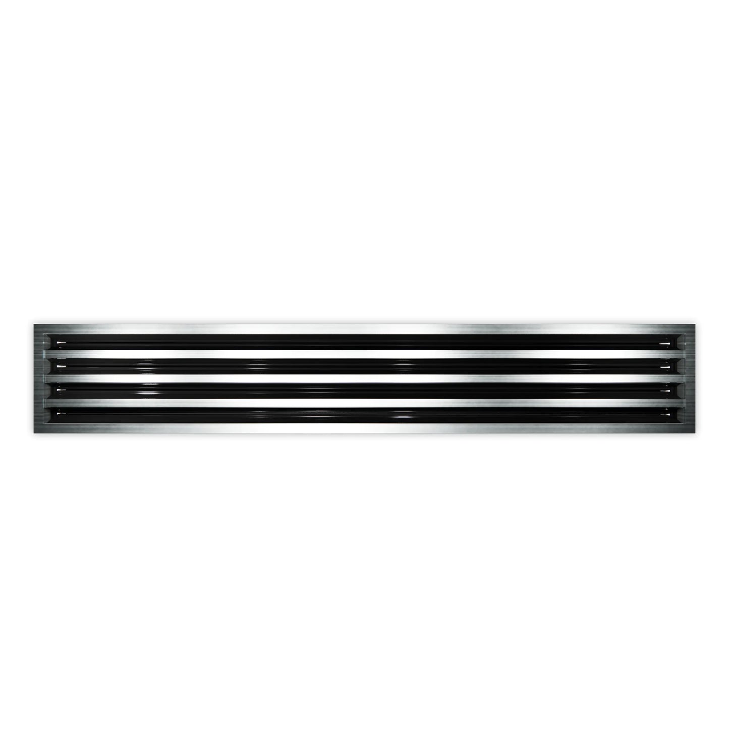 30x6 Modern AC Vent Cover - Decorative White Air Vent - Standard Linear Slot Diffuser 99,9% Aluminium - MAIER INTERNACIONAL