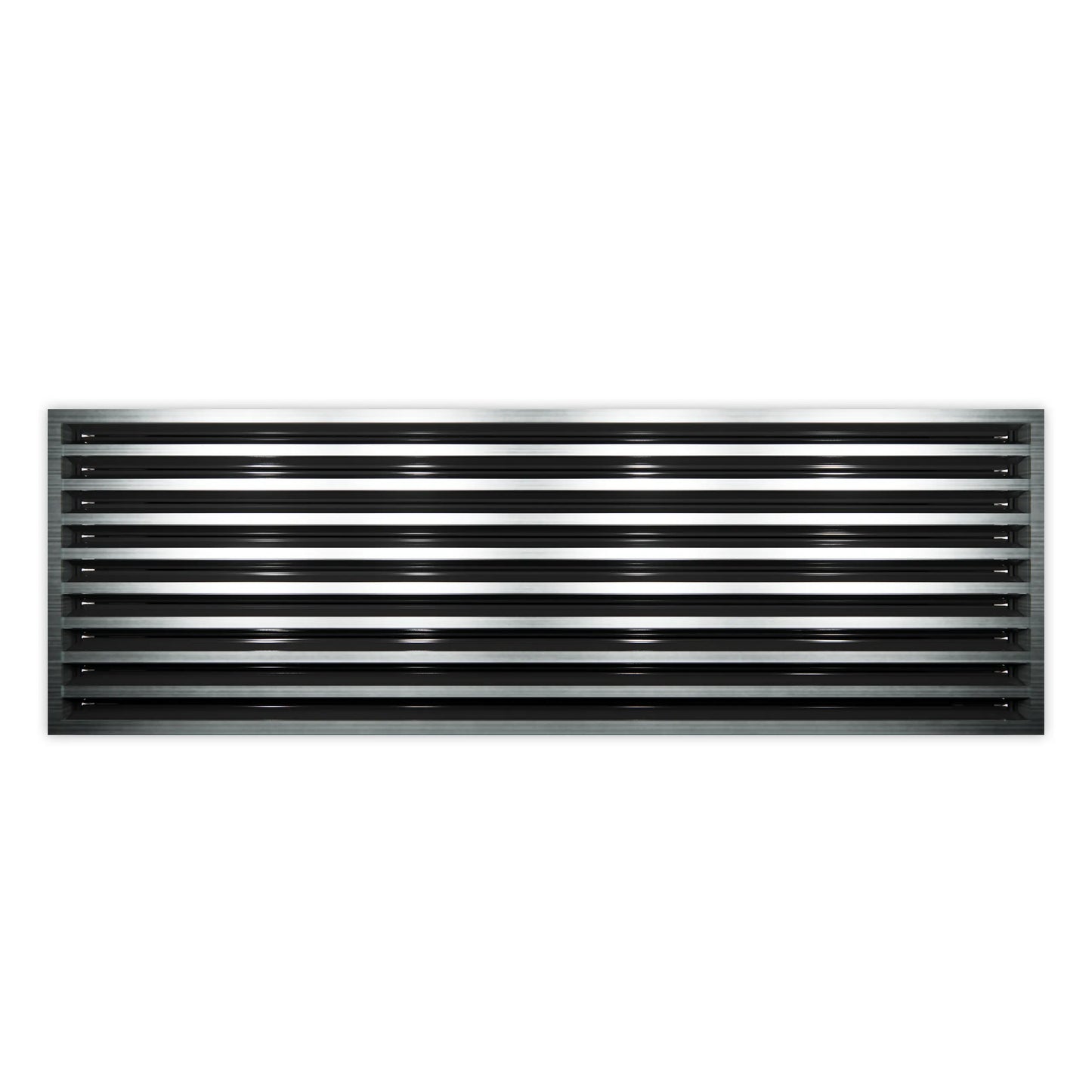 36x14 Modern AC Vent Cover - Decorative White Air Vent - Standard Linear Slot Diffuser 99,9% Aluminium- MAIER INTERNACIONAL