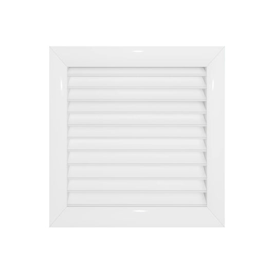 8x8 Aluminium White Return Air Grille| Grille HVAC Vent Covers - MAIER INTERNACIONAL