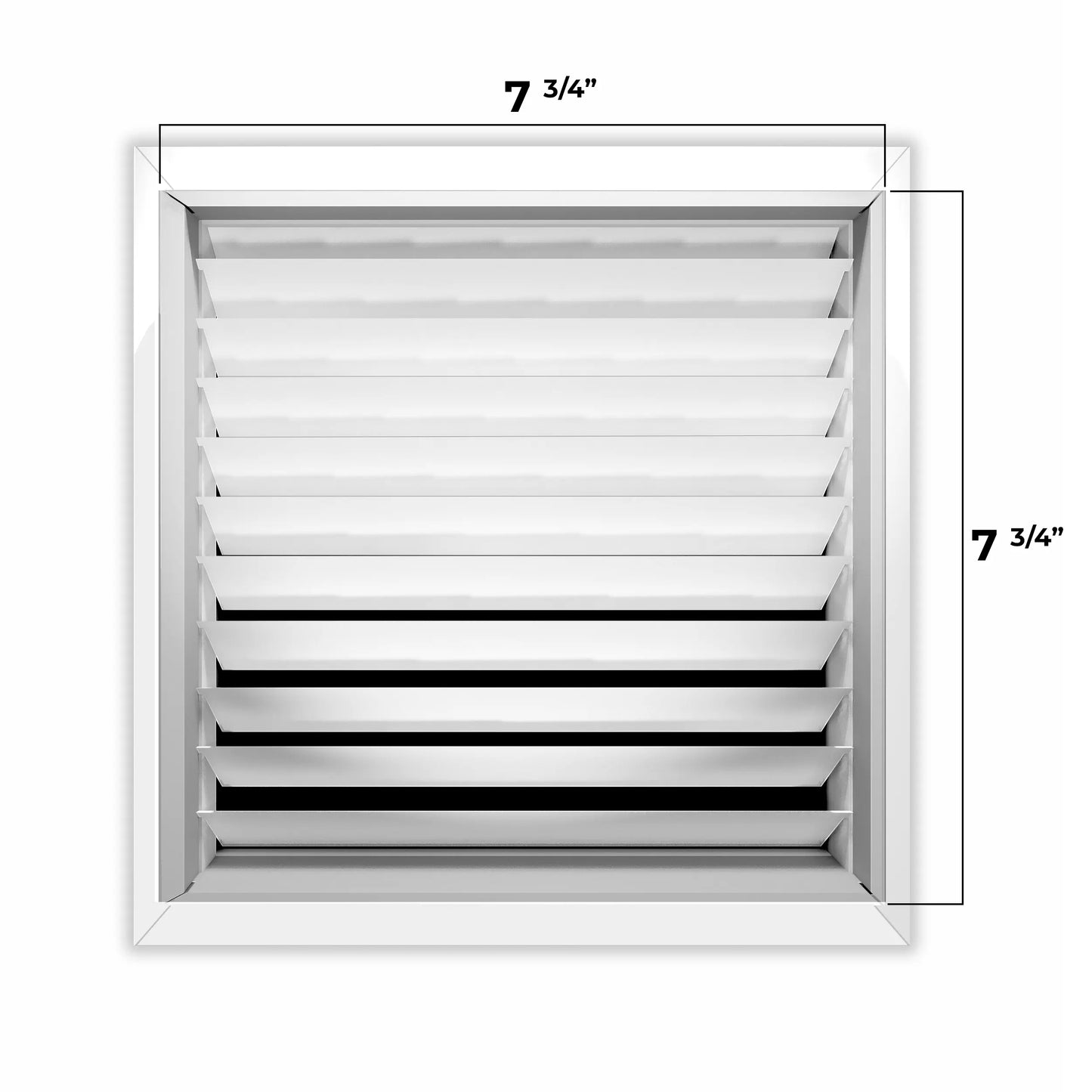 8x8 Aluminium White Return Air Grille| Grille HVAC Vent Covers - MAIER INTERNACIONAL