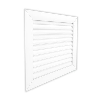 8x8 Aluminium White Return Air Grille