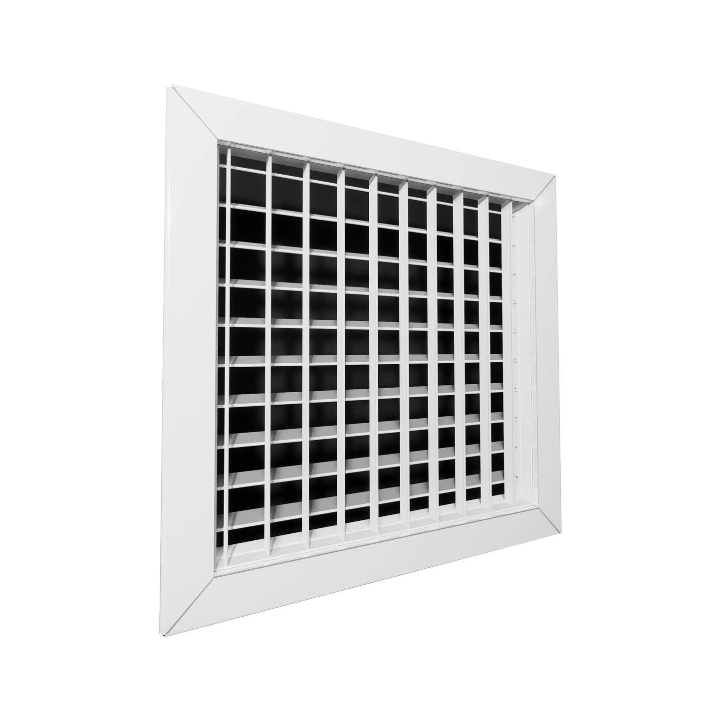 8X8 Air Vent Covers Wall Grille HVAC –Supply Vent Grille Cover – Side View Rustproof Aluminum Wall Vent - MAIER INTERNACIONAL