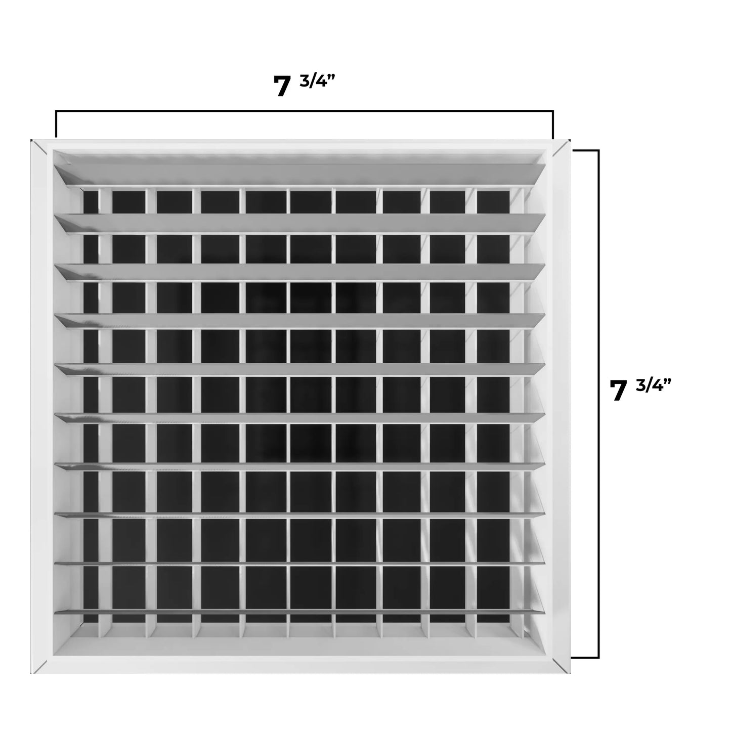 8X8 Air Vent Covers Wall Grille HVAC –Supply Vent Grille Cover – Durable Rustproof Aluminum Wall Vent - MAIER INTERNACIONAL