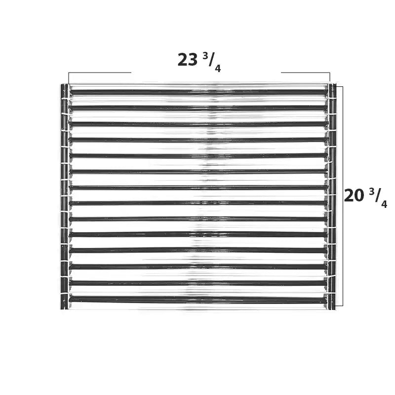 24x20 Modern AC Vent Cover - Decorative Black Air Vent - Standard Linear Slot Diffuser 99,9% Aluminium - MAIER INTERNACIONAL