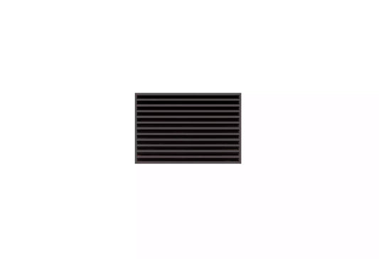 30x20 Modern AC Vent Cover - Decorative Black Air Vent - Standard Linear Slot Diffuser 99,9% Aluminium - MAIER INTERNACIONAL