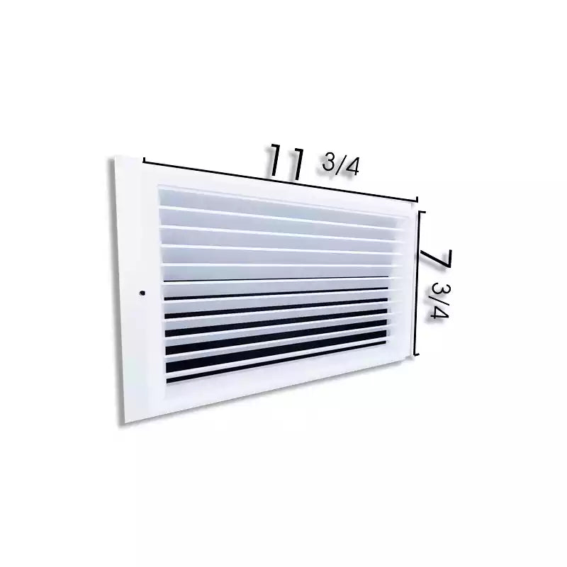 Rejilla de aire de retorno de aluminio blanco de 12x8 | Rejillas de Ventilación HVAC - MAIER INTERNACIONAL