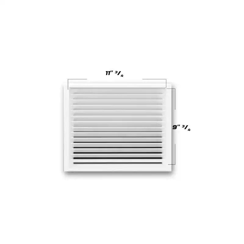 12x10 Aluminium White Return Air Grille| Grille HVAC Vent Covers - MAIER INTERNACIONAL