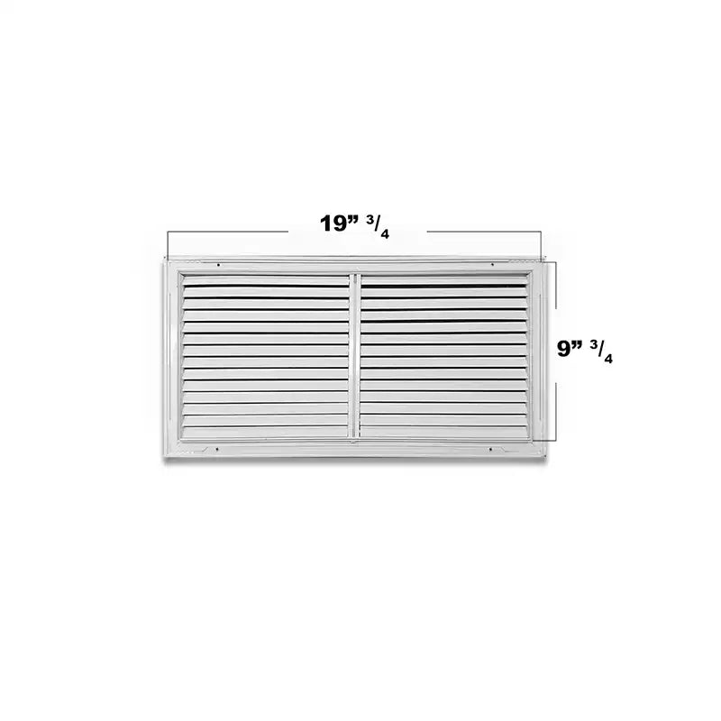 Rejilla de aire de retorno de aluminio 20x10| Rejillas de Ventilación HVAC - MAIER INTERNACIONAL