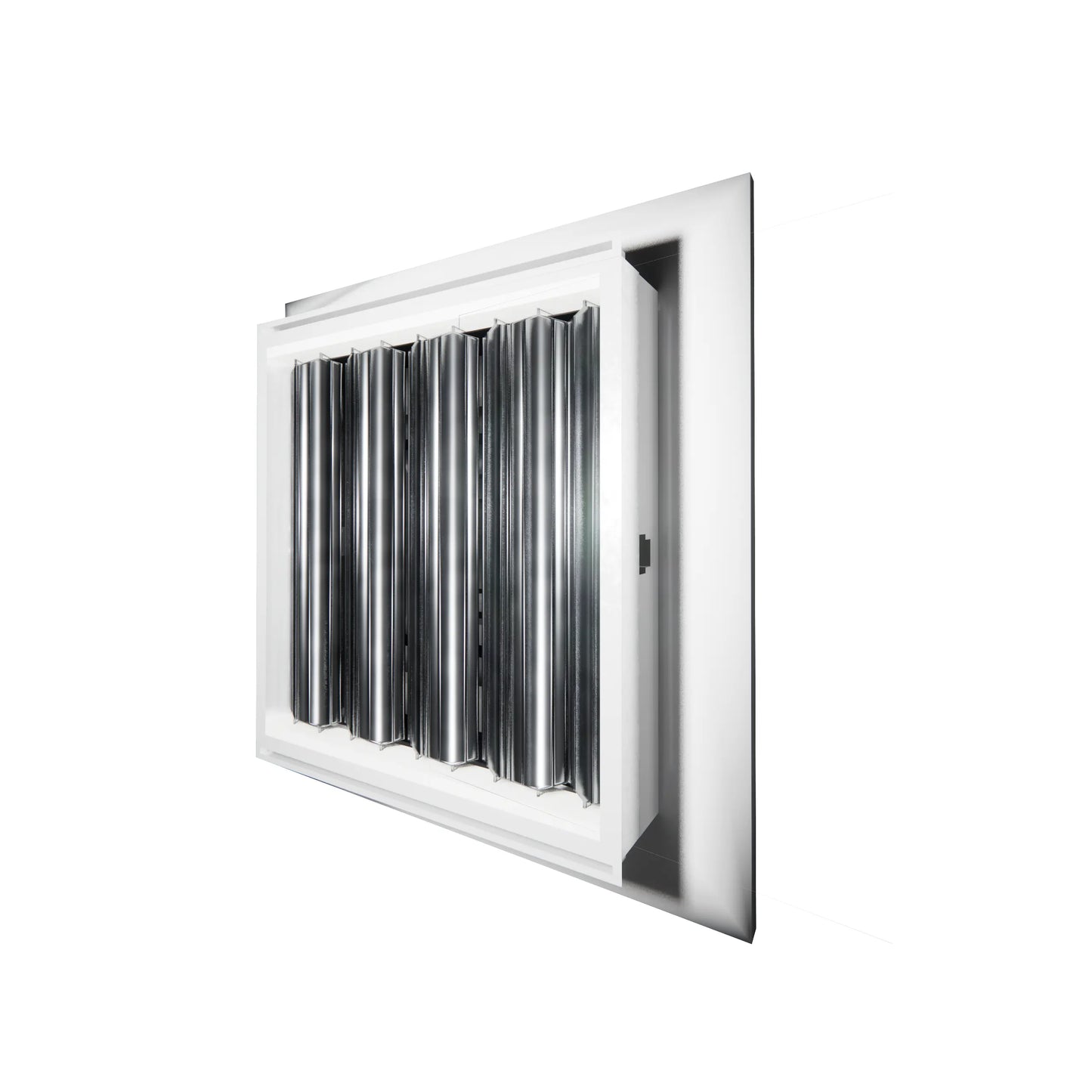 Cubierta de ventilación blanca de 12x12 | Rejilla de impulsión de 4 vías, Difusor de techo cuadrado de aluminio - MAIER INTERNACIONAL