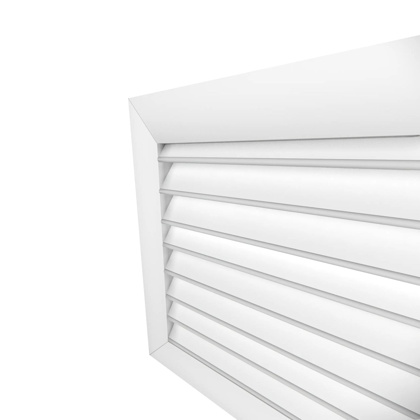 Rejilla de aire de retorno de aluminio blanco de 10x6 | Rejillas de Ventilación HVAC - MAIER INTERNACIONAL